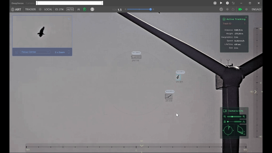 Detect, classify and track